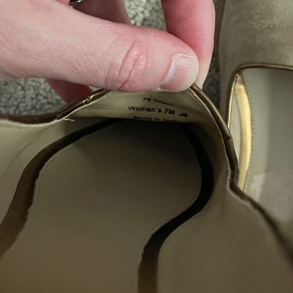JOHNSTON & MURPHY Suede Leather Tan Loafer Size Women’s 7 - Picture 3 of 4